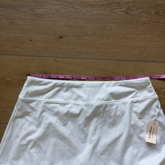 Tommy Bahama Island zone Golf Skort Size Large White Pull-on Stretch Size Large - Picture 6 of 7